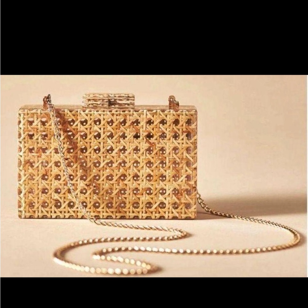 NIB RAMLA Asilah cane cross body bag